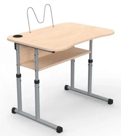 Стіл учнівський Школяр О без полиці /4-7/ 600х500 МФ Вересень.